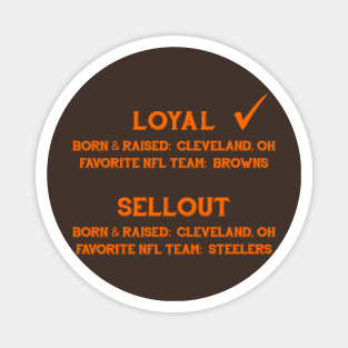 Cleveland Ohio Loyalty Magnet